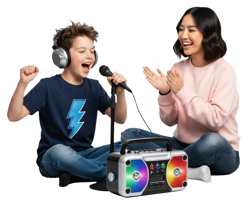 boy singing