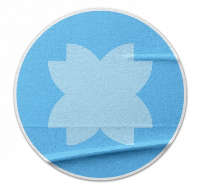 light b sticker